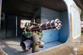 War Remnants Museum in Ho Chi Minh City Vietnam Royalty Free Stock Photo