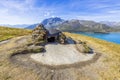 War station near Ronce Fort on the Mont-Cenis lake between the Italian Val di Susa and the French Maurienne valley, France