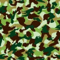 War universal nature camouflage seamless vector pattern