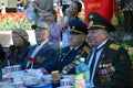 War veterans celebrate Victory Day in Moscow.