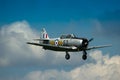 Warbirds - Harvard in flight Royalty Free Stock Photo