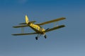 Warbirds - Yellow Tiger Moth in flight