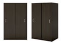 Wardrobe with closed sliding doors