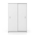 Wardrobe with closed sliding doors