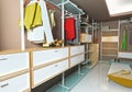 Wardrobe interior