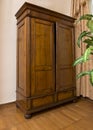 Wardrobe in a rich Ataman house. 19 century Royalty Free Stock Photo