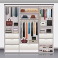 Wardrobe Storage Interior Realistic Royalty Free Stock Photo