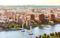 Wards Island Bridge crossing the Harlem River, NYC Royalty Free Stock Photo