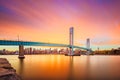 Wards Island Bridge, New York City Royalty Free Stock Photo