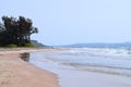 Ware Beach - A Serene and Pristine Beach in Ganpatipule, Ratnagiri, Maharashtra, India Royalty Free Stock Photo