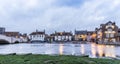 Wareham Quay at High Water Royalty Free Stock Photo