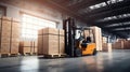 warehouse boxes on pallet Royalty Free Stock Photo