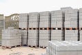 Warehouse cinder block and products from cement slurry for construction
