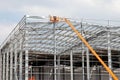 Warehouse construction Royalty Free Stock Photo