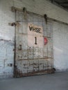 Warehouse Door Royalty Free Stock Photo