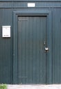 Warehouse Door Royalty Free Stock Photo