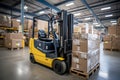 Warehouse Forklift for Efficient Item Movement. AI