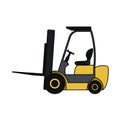 Warehouse Forklift Icon Royalty Free Stock Photo