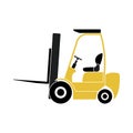 Warehouse Forklift Icon Royalty Free Stock Photo