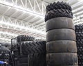 New tires for sale at a tire store