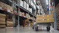 Warehouse large storage or cargo for distribution