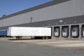 Warehouse loading dock Royalty Free Stock Photo