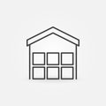 Warehouse outline icon