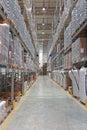 Warehouse Row Royalty Free Stock Photo