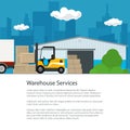 Warehouse Services , Flyer Design