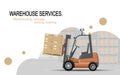 Warehouse services. Warehousing, storage, sorting, loading of goods