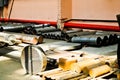 Warehouse, storage of iron rollers, pipes, spare parts for heat exchangers, metal blanks, petrochemical equipment