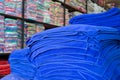 Warehouse of towel softness fluffy fiber fabric