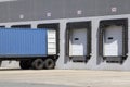 Warehouse truck loading