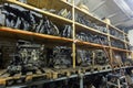 Warehouse with used auto parts for sale