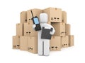 Warehouse worker Royalty Free Stock Photo