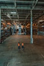 warehouse workers Royalty Free Stock Photo