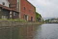 Warehouses along Otaru canal in Otaru,Hokkaido,Japan