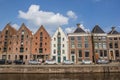 Warehouses at a canal in Groningen