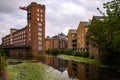 Warehouses River Ouse UK Royalty Free Stock Photo