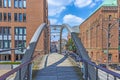 Warehouses in Speicherstadt in Hamburg, Germany