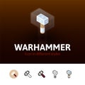 Warhammer icon in different style