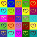 Warhol hearts