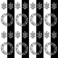 Warli tribal art Royalty Free Stock Photo