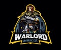 Warlord Mascot Logo Design