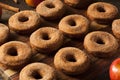 Warm Apple Cider Donuts Royalty Free Stock Photo