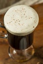 Warm Boozy Irish Coffee Royalty Free Stock Photo