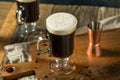 Warm Boozy Irish Coffee Royalty Free Stock Photo