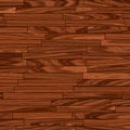Warm brown parquet flooring Royalty Free Stock Photo