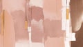 Warm brown toned minimalist grunge abstract background painting Royalty Free Stock Photo