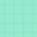 Warm check pattern fabric, seventies plaid tartan vector. String textile seamless texture background in teal and light colors